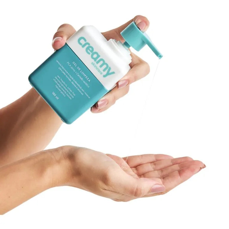 Sabonete Gel Creamy PCA ZINCO + CENTELLA ASIÁTICA + EXTRATO DE CAMOMILA 180ml