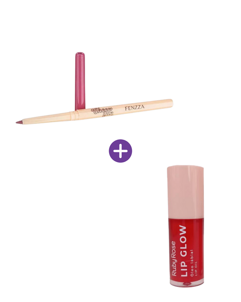 5 Lips Combos com Lápis Bombom Fenzza Para Você Arrasar! (escolha o seu)