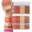 Paleta Multifuncional Beleza Suprema Contorno, Blush e Iluminador Sp Colors