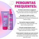 Body Splash com Glow LabPop Meu Banho Premium Fragância Bubblegum Witch Labotrat 190ml