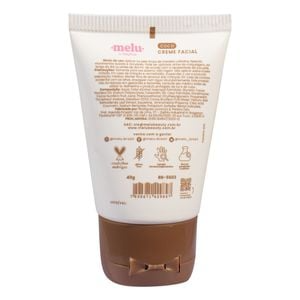 Creme Hidratante Facial Nutritivo Coco Melu