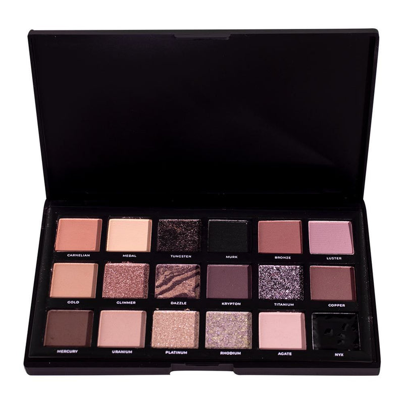 Paleta de Sombras Precious Obsidian (18 cores)