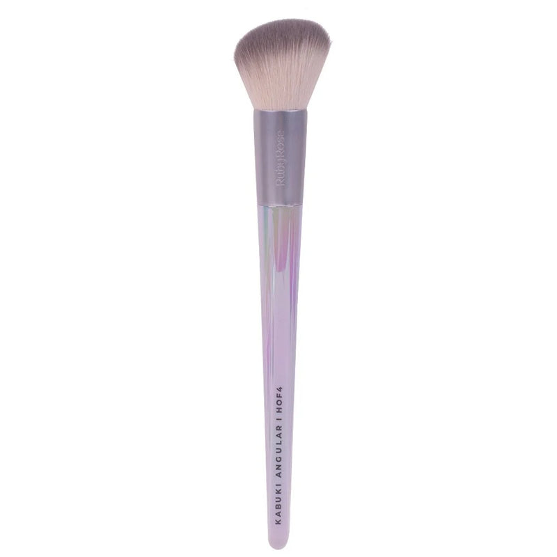 Pincel Kabuki Angular (blush/contorno) Ruby Rose Linha Holographic