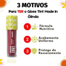 Gloss Tint Ôlinda Made in Melu cor Benzinho