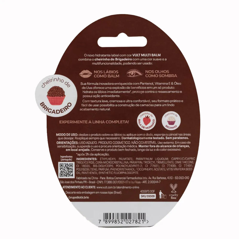 Multi Balm (multifuncional) Brigadeiro Vult