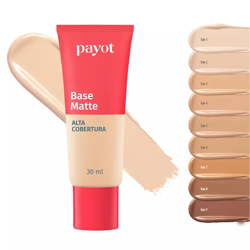 Base Matte Alta Cobertura Payot