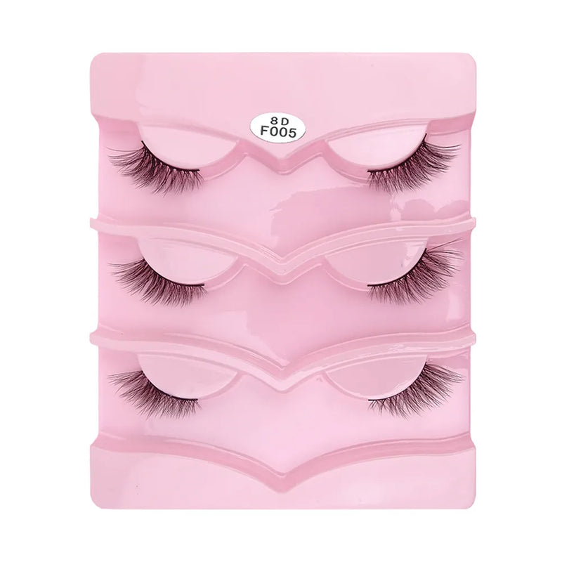 3 Pares de Cílios Postiços Cantinho F005 Sabrina Sato