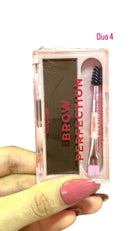 Sombra para Sobrancelha Duo Brow Perfection (linha rosa) Ruby Rose