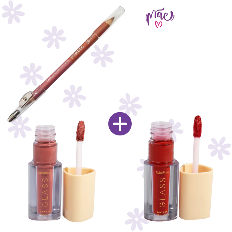 Kit de Lábios para Todas Ocasiões Ruby Rose + Luisance