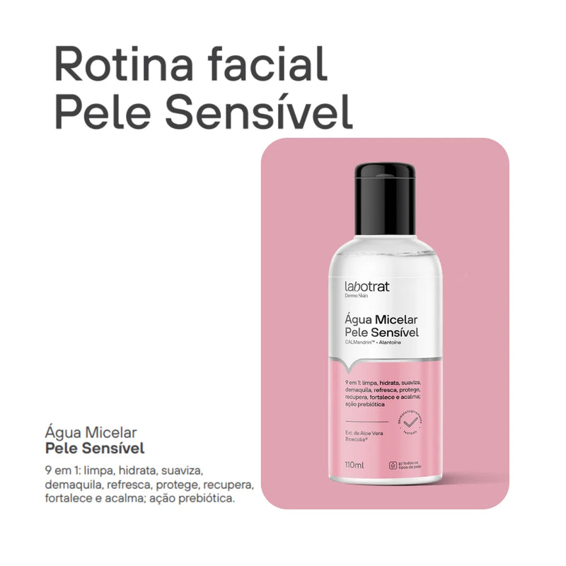 Água Micelar Pele Sensível Labotrat 110ml