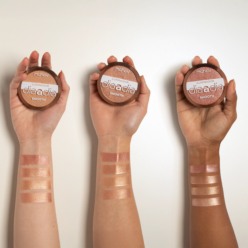 Iluminador Facial em Pó Smooth Dia a Dia Mahav (4 cores)