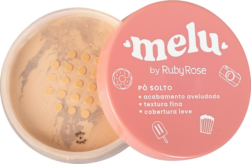 Pó Solto Facial Melu (somente cor 04)