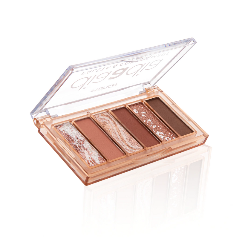 Paleta de Sombras 6 Cores Smart Dia a Dia Mahav (3 opções)