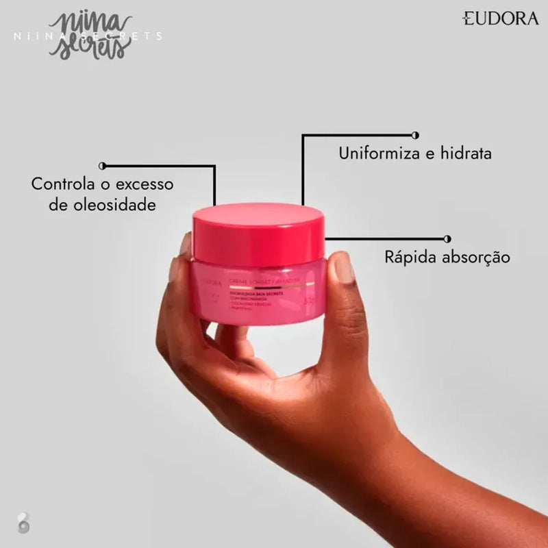 Creme Sorbet Hidratante Firmador Facial Eudora by Niina Secrets 80g