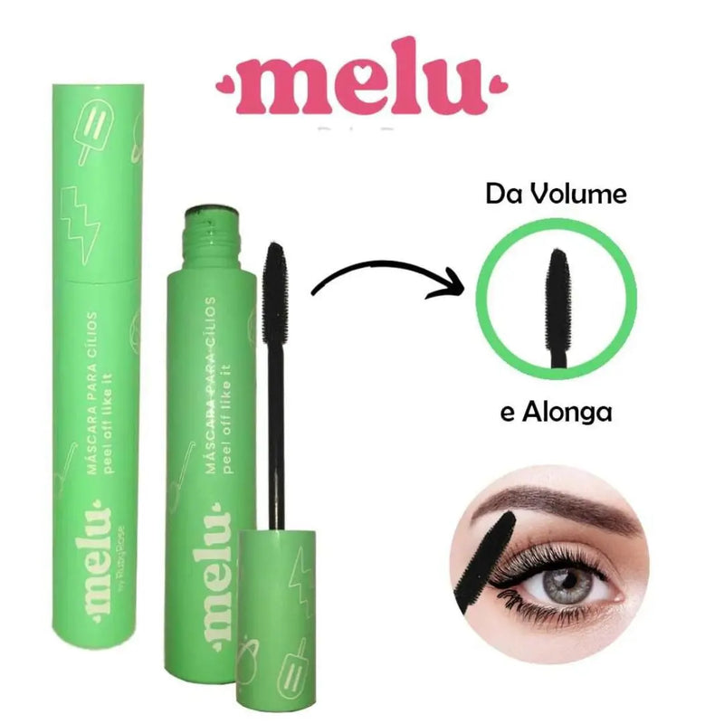 Máscara de Cílios Melu by Ruby Rose Peel off (define e alonga)
