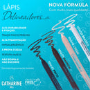 Lápis para Olhos Preto Super Macio Catharine Hill