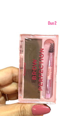 Sombra para Sobrancelha Duo Brow Perfection (linha rosa) Ruby Rose