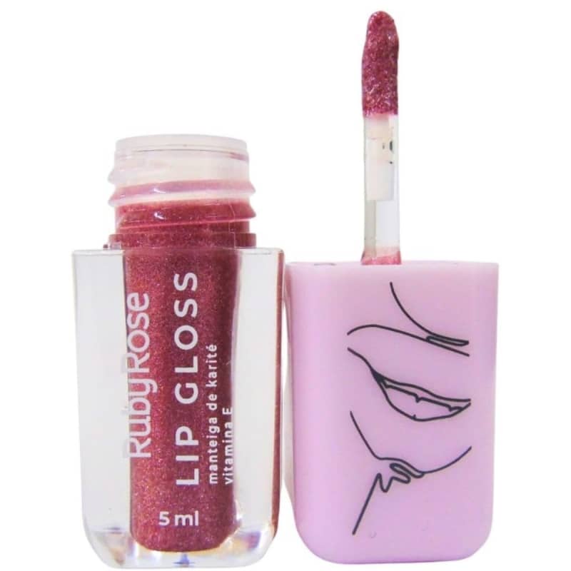 Lip Gloss Brilho cor Shooting Star Ruby Rose