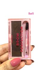 Sombra para Sobrancelha Duo Brow Perfection (linha rosa) Ruby Rose