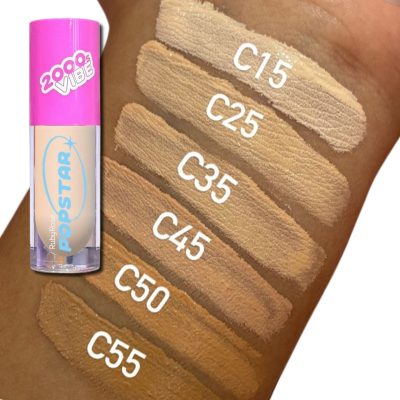 Corretivo Líquido Catwalk Popstar Ruby Rose (6 cores)