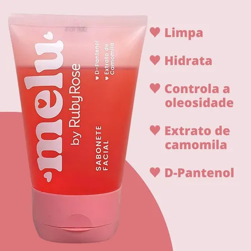 Sabonete Facial Morango Melu