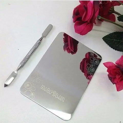 Placa Inox Macrilan Pequena