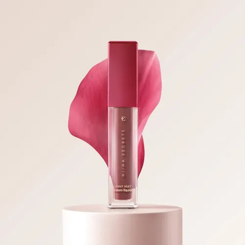 Batom Líquido Skinny Matte Malva Camélia Niina Secrets Eudora