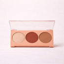 Trio Facial Contorno Blush e Iluminador Meu Carão Ta On Dapop