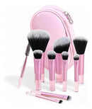 Kit de 10 Mini Pinceis Dupe Real Techniques (acompanha estojo)