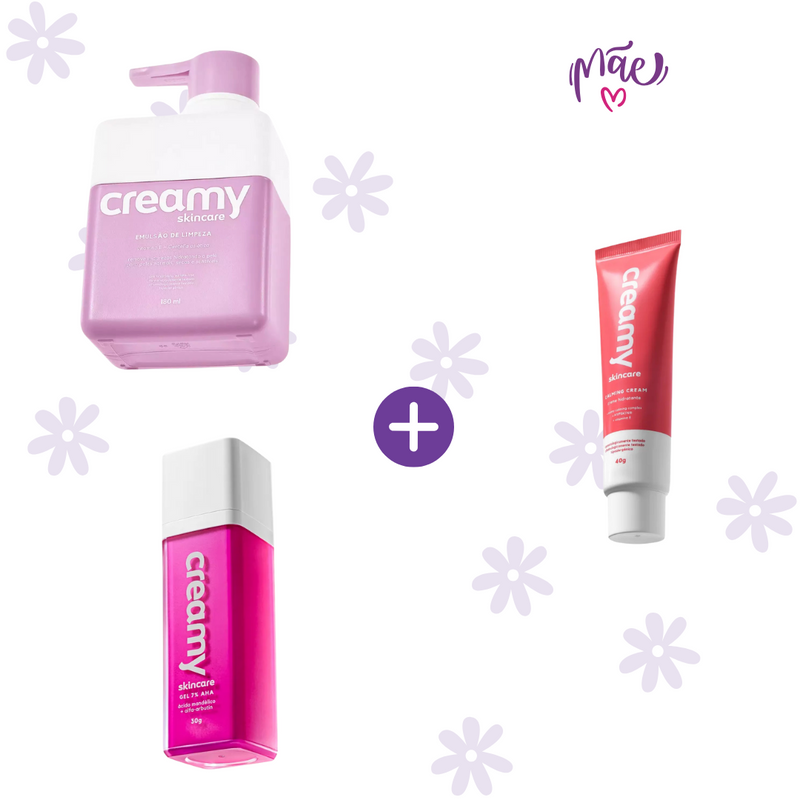 Kit Tratamento de Manchas com Ácido Mandélico Creamy