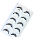 Cílios Postiços 3D H13 Mini Premium - base transparente (5 pares)