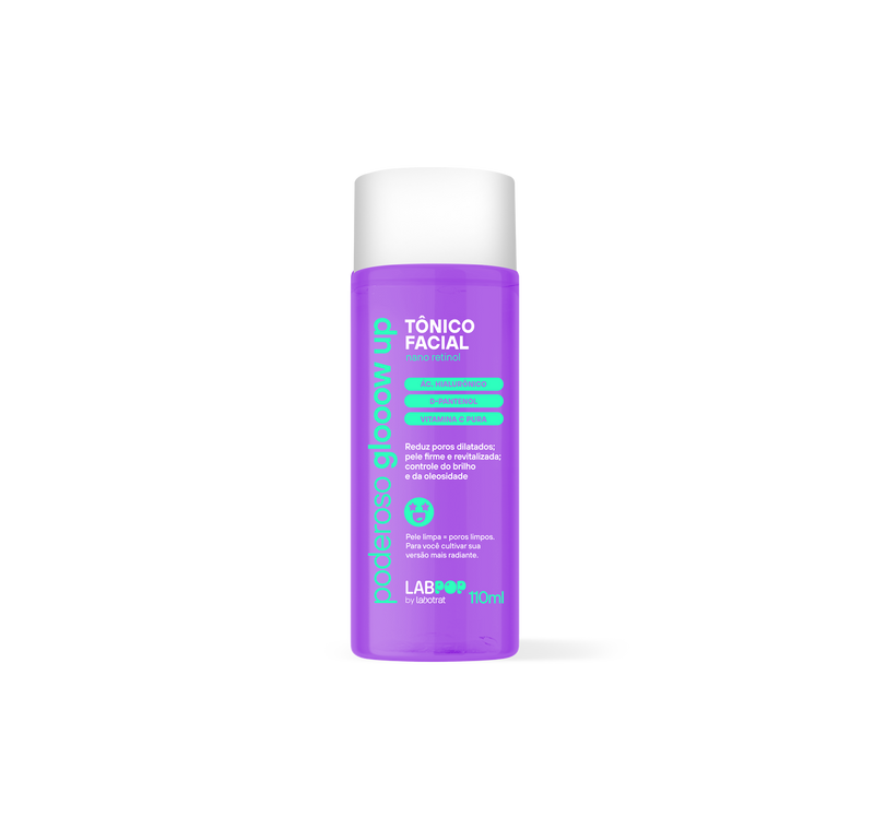 Tônico Facial Poderoso Glowup LabPop Labotrar 110ml
