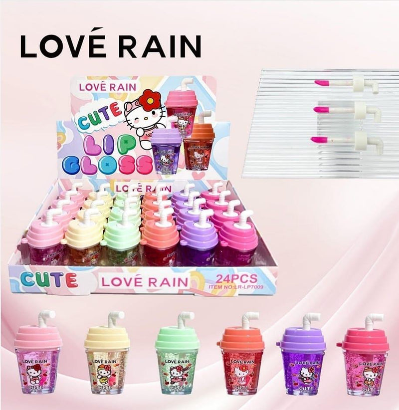 Gloss Cute Suquinho Reage no pH Love Rain (cor sortida)