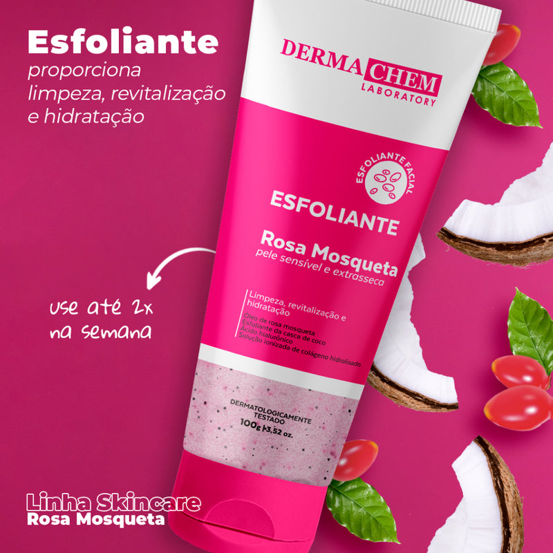 Esfoliante Facial de Rosa Mosqueta Dermachem