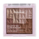 Paleta de Iluminador Mosaico Ruby Rose
