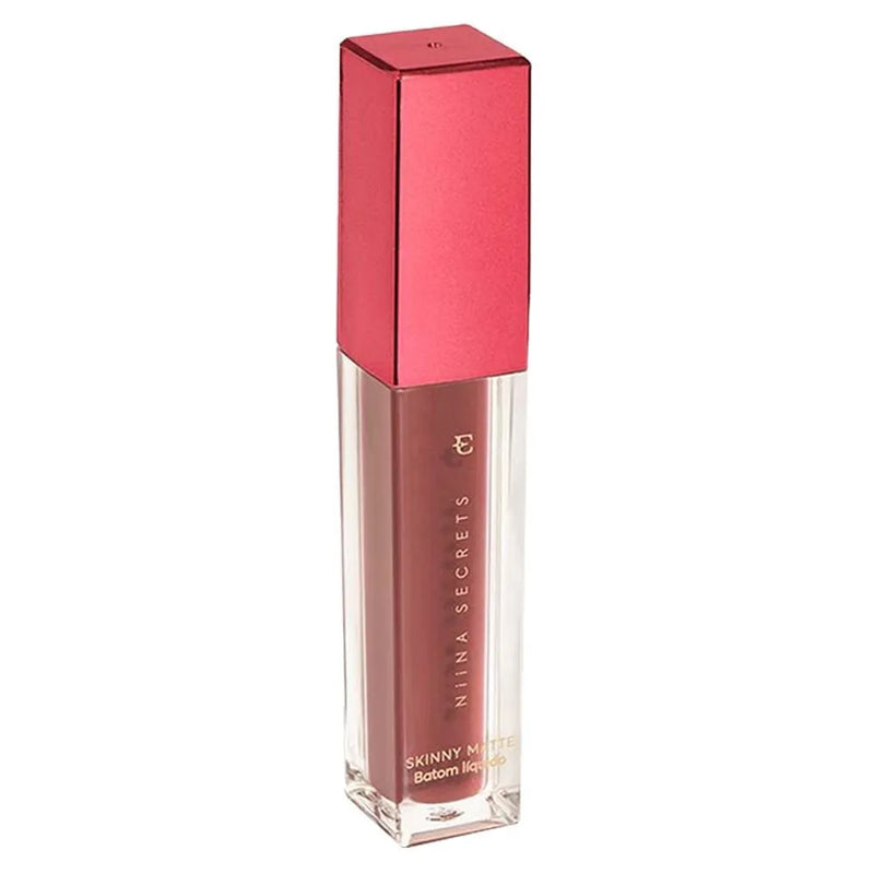 Batom Líquido Skinny Matte Malva Camélia Niina Secrets Eudora