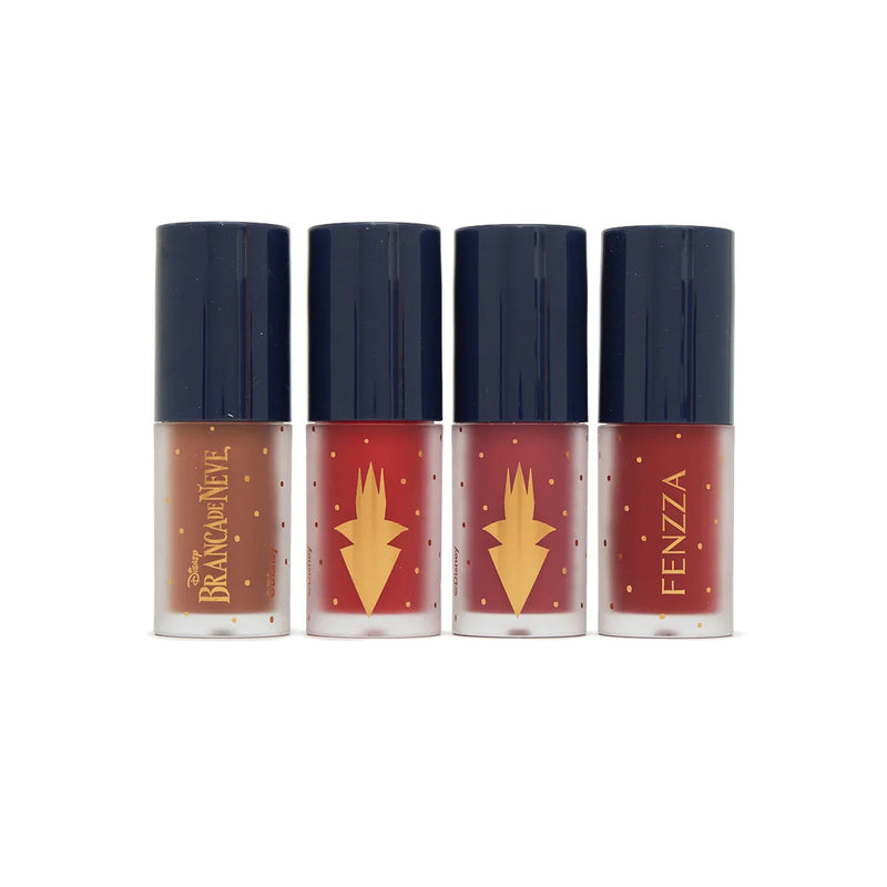 Batom Liquido Matte Linha Branca de Neve e Rainha Má Fenzza