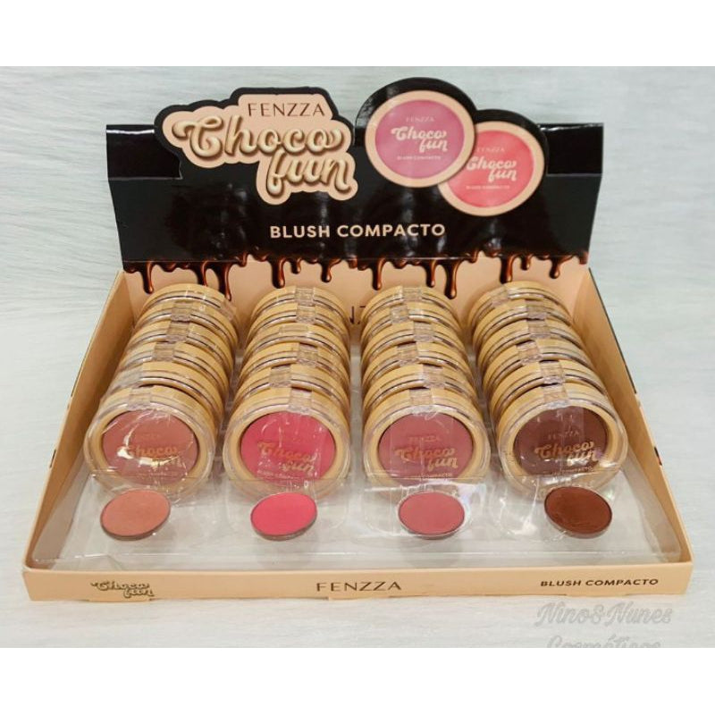 Blush Compacto Matte Chocofun Fenzza