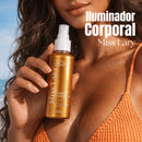 Spray Iluminador Corpo e Rosto Miss Lary