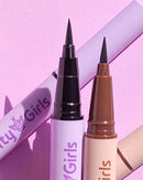 Caneta Delineadora Marrom/Preta Sweetie City Girls