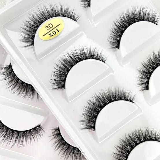 5 Pares de Cílios Postiços X01