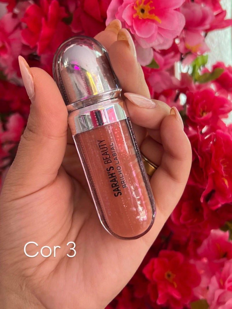 Gloss Labial Dupe Kiko Sarah's Beauty Novas Cores Sem Brilho (6 cores)