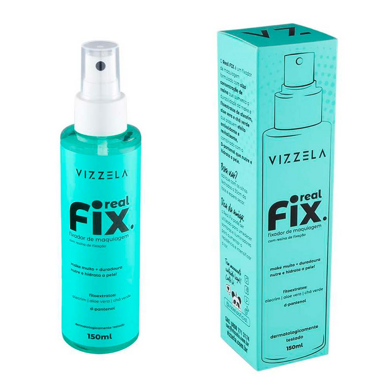 Fixador de Maquiagem Real Fix Vizzela 150ml