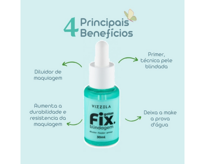 Gotas Fix Vizzela Blindagem 30ml