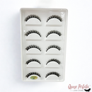 5 Pares de Cílios Postiços E08 mini