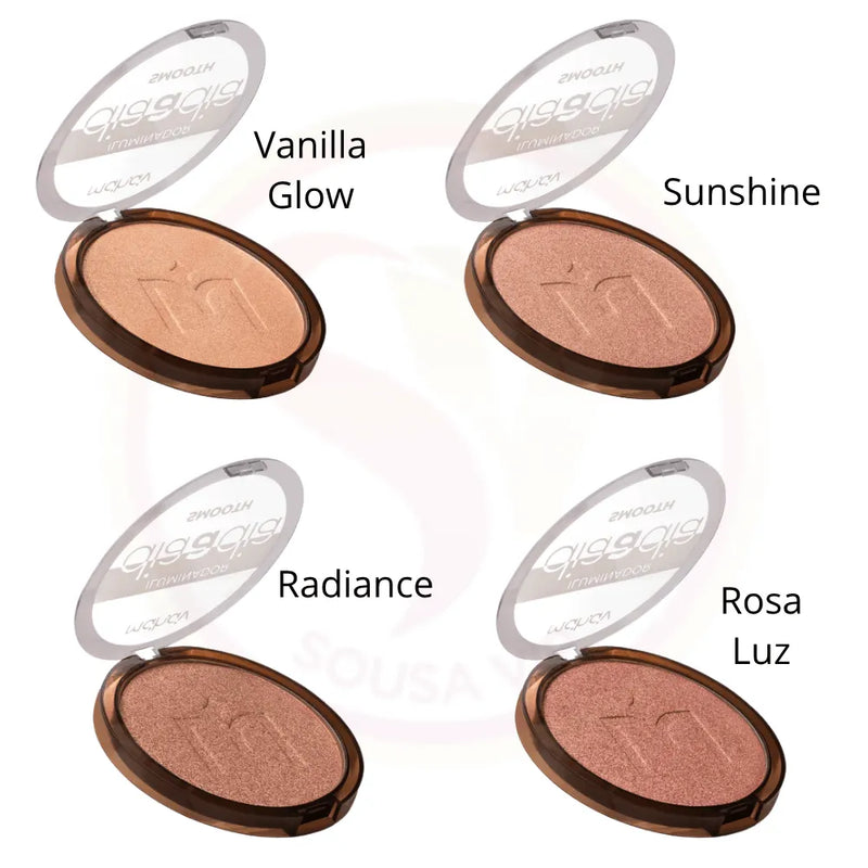 Iluminador Facial em Pó Smooth Dia a Dia Mahav (4 cores)