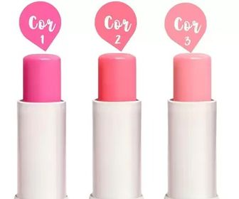 Lip Balm hidratante labial Milk Sp Colors (3 cores)