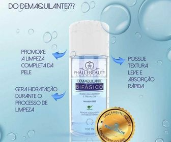 Demaquilante Bifásico Phallebeauty 150ml