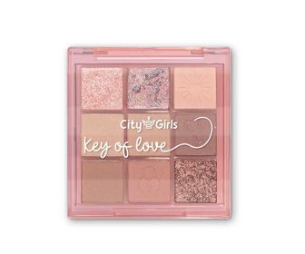 Paleta de Sombras Key Of Love City Girls (2 Versões)