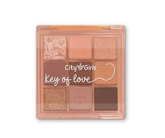 Paleta de Sombras Key Of Love City Girls (2 Versões)